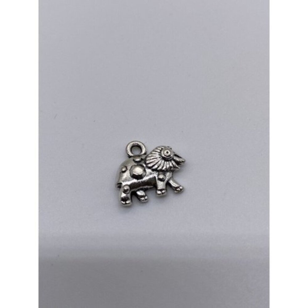 Animal Charm Pendant Tibetan Silver Tone Double‎ Sided Pendant Item 3442